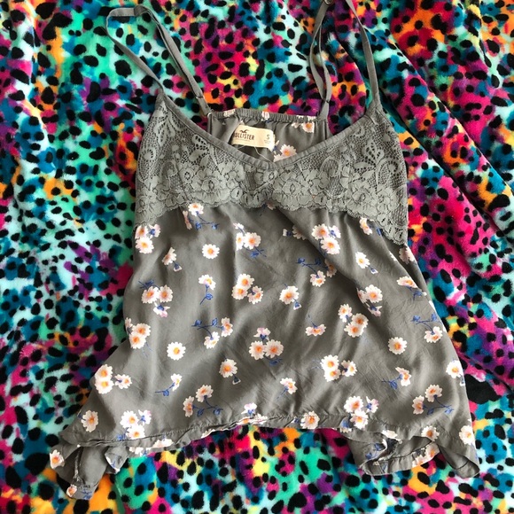 Hollister Tops - Hollister floral tank top